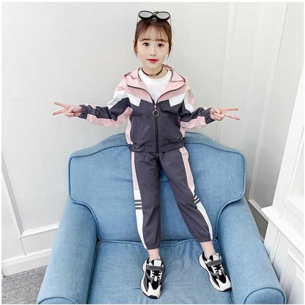 clothing sets girl spring and autumn 2-14 years old casual suit kids long sleeve + pants 2-piece child sports, White
clothing sets girl spring and autumn 2-14 years old casual suit kids long sleeve + pants 2-piece child sports, White