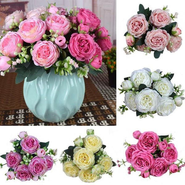 fake flowers diy artificial white pink red bouquet floral home party wedding decoration plants decor decorative & wreaths
fake flowers diy artificial white pink red bouquet floral home party wedding decoration plants decor decorative & wreaths