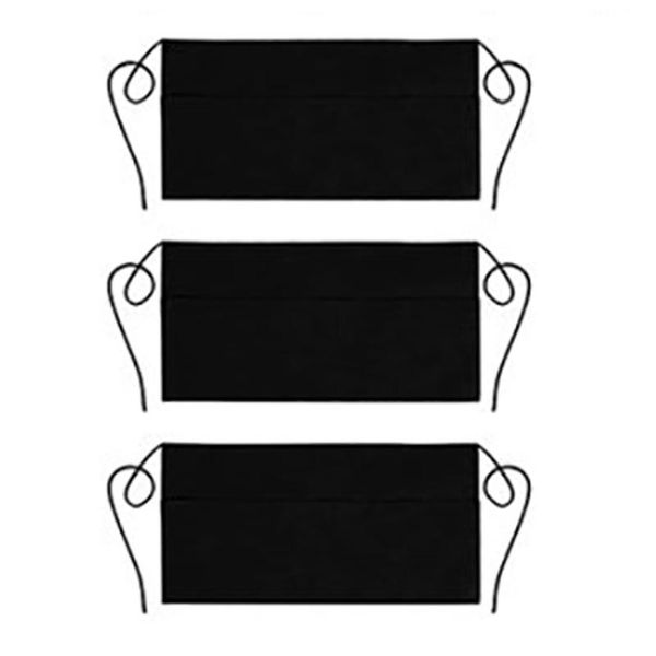 aprons -3 pack 3 pockets cotton waitress waist apron, server - professional kitchen restaurant half apron
aprons -3 pack 3 pockets cotton waitress waist apron, server - professional kitchen restaurant half apron