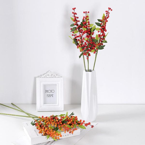 decorative flowers & wreaths artificial green leaf berry small red fruit flower for wedding el home floor decoration christmas decor
decorative flowers & wreaths artificial green leaf berry small red fruit flower for wedding el home floor decoration christmas decor