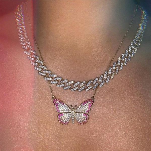 fashion punk hip hop golden silver cuban necklace for women blue pink sparkle rhinestone collar glamour jewelry gift chains
fashion punk hip hop golden silver cuban necklace for women blue pink sparkle rhinestone collar glamour jewelry gift chains