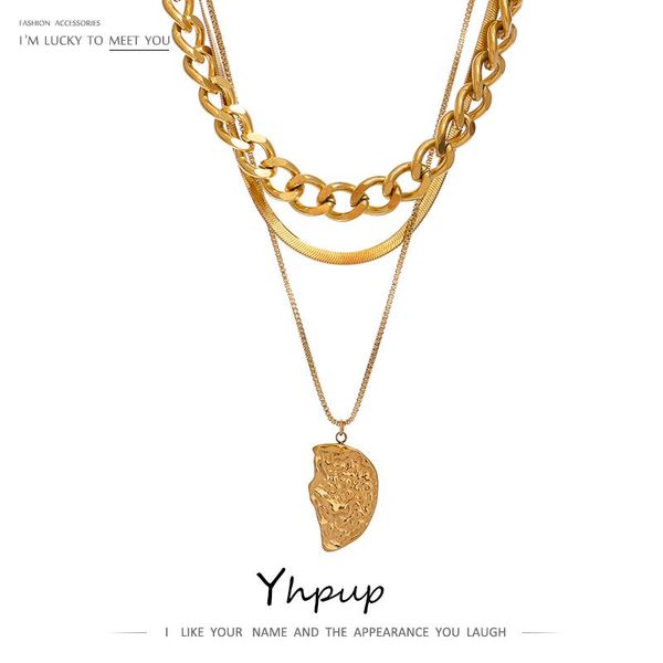 pendant necklaces yhpup seperate chains stainless steel stacking necklace fashion metal layered gold statement for women, Silver
pendant necklaces yhpup seperate chains stainless steel stacking necklace fashion metal layered gold statement for women, Silver