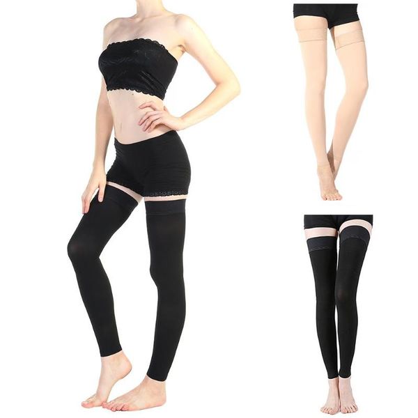 women men compression stockings 23 - 32 mm knee high support leg sleeve treatment swelling varicose veins edema arm & warmers, Black
women men compression stockings 23 - 32 mm knee high support leg sleeve treatment swelling varicose veins edema arm & warmers, Black