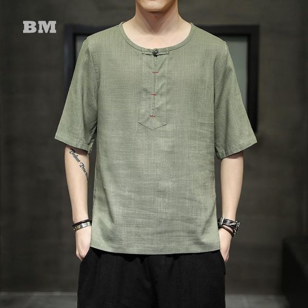 men's t-shirts chinese style summer thin cotton linen casual t shirt men clothing loose plus size short sleeves round neck oversized ma, White;black
men's t-shirts chinese style summer thin cotton linen casual t shirt men clothing loose plus size short sleeves round neck oversized ma, White;black