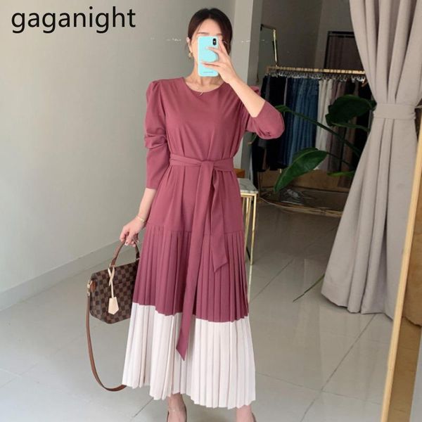 casual dresses gaganight fashion women maxi pleated dress long sleeve spring autumn patchwork color female chic korean vestidos 2021, Black;gray
casual dresses gaganight fashion women maxi pleated dress long sleeve spring autumn patchwork color female chic korean vestidos 2021, Black;gray