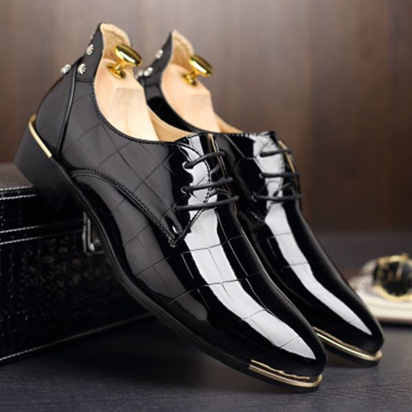 dress shoes mens formal lace up leather oxford for men italian wedding business laces brogues men xryb, Black
dress shoes mens formal lace up leather oxford for men italian wedding business laces brogues men xryb, Black
