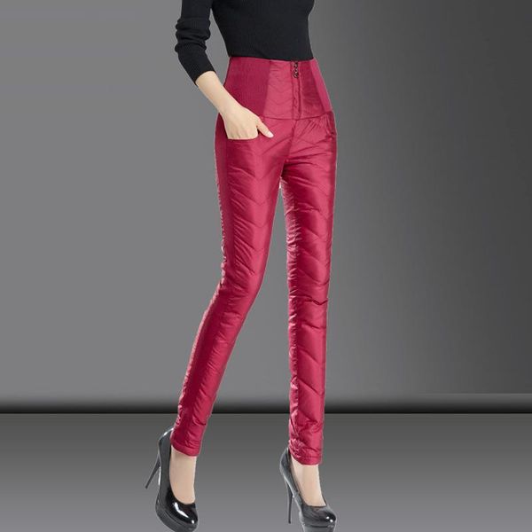 women's pants & capris winter casual women patchwork wine red black stretch high waisted warm 80% white duck down trousers , woman 4xl, Black;white
women's pants & capris winter casual women patchwork wine red black stretch high waisted warm 80% white duck down trousers , woman 4xl, Black;white