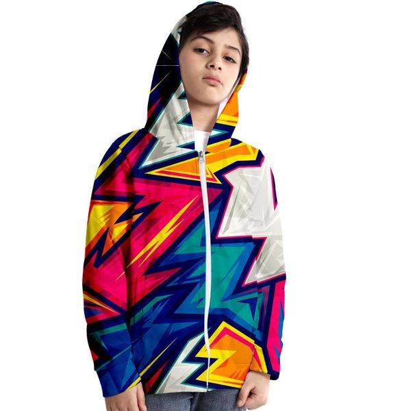 men's hoodies & sweatshirts 2021 trend casual colorful graffiti 3d digital printing children zipper hooded, Black
men's hoodies & sweatshirts 2021 trend casual colorful graffiti 3d digital printing children zipper hooded, Black
