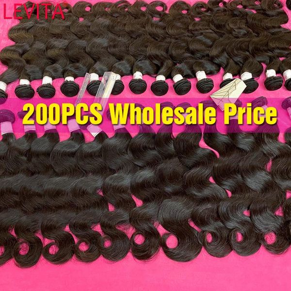 human hair bulks 200pcs/lot wholesale bulk body wave bundles deals peruvian weft extension brazilian weave, Black
human hair bulks 200pcs/lot wholesale bulk body wave bundles deals peruvian weft extension brazilian weave, Black