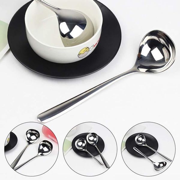 stainless steel soup spoon deepen thickened large capacity tablespoon kitchen cooking tool for sauce, broth, gravy spoons
stainless steel soup spoon deepen thickened large capacity tablespoon kitchen cooking tool for sauce, broth, gravy spoons
