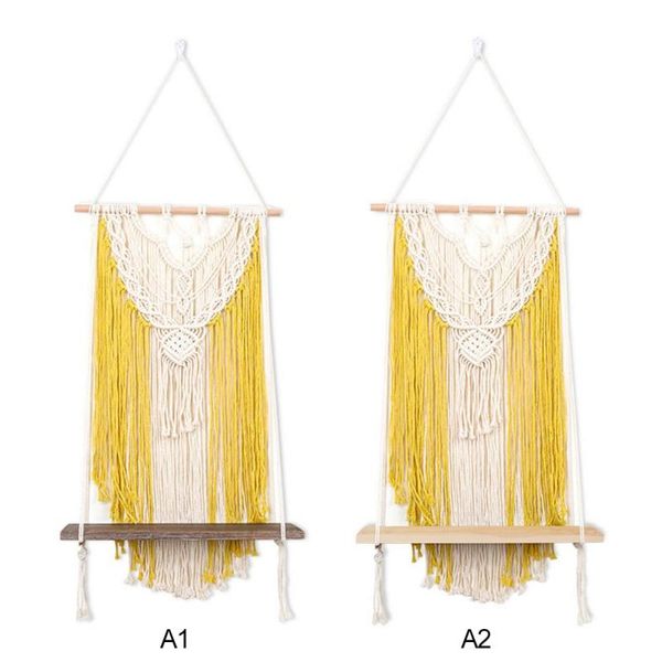 hooks & rails boho diy handmade cotton rope woven storage shelf wall hanging decor tapestry home supplies
hooks & rails boho diy handmade cotton rope woven storage shelf wall hanging decor tapestry home supplies
