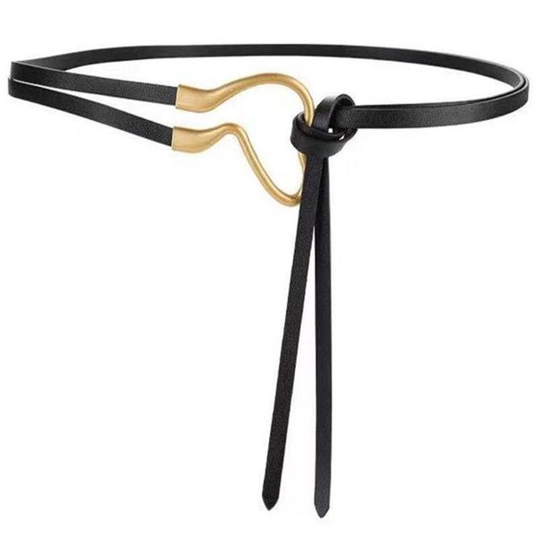 belts women's belt 2021 1cm european and american cowhide simple thin suit dress knotted fashion, Black;brown
belts women's belt 2021 1cm european and american cowhide simple thin suit dress knotted fashion, Black;brown