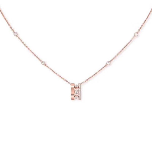 sljely women's 925 sterling silver necklace, luxury brand, rose gold, pendant with movable stone, zircon
sljely women's 925 sterling silver necklace, luxury brand, rose gold, pendant with movable stone, zircon