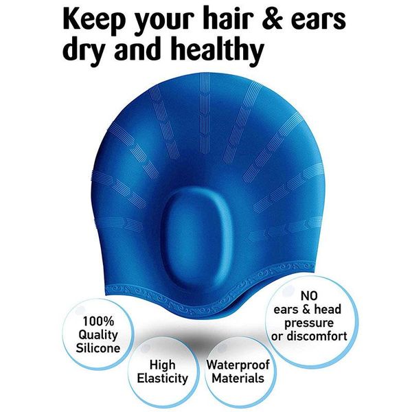 pool & accessories high elasticity swim hat hats swimming cap silicone shower waterproof
pool & accessories high elasticity swim hat hats swimming cap silicone shower waterproof