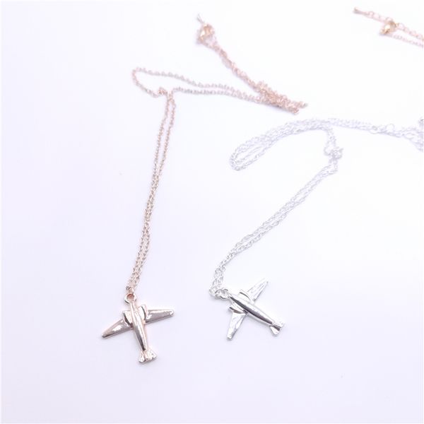 new mini plane model pendant wholesale cute cartoon necklace recreational style men's or women's daily wear, Silver
new mini plane model pendant wholesale cute cartoon necklace recreational style men's or women's daily wear, Silver
