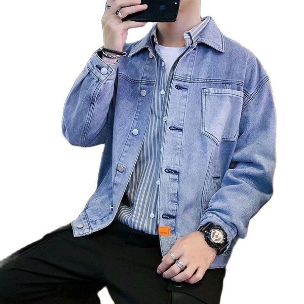 men's jackets korean clothes men casual 2021 retro denim jacket winter handsome youth streetwear coat, Black;brown
men's jackets korean clothes men casual 2021 retro denim jacket winter handsome youth streetwear coat, Black;brown