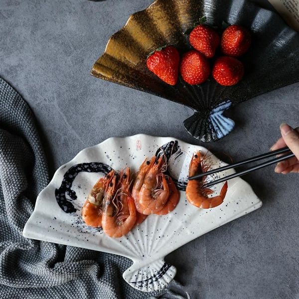 dishes & plates creative fan-shaped plate porcelain hand painted tableware family restaurant pasta sushi sashimi cuisine cake flat bottom
dishes & plates creative fan-shaped plate porcelain hand painted tableware family restaurant pasta sushi sashimi cuisine cake flat bottom
