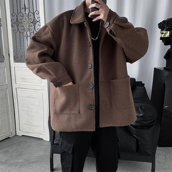men's jackets corduroy jacket fashion solid color retro casual pocket tooling men streetwear loose hip hop bomber 3xl, Black;brown
men's jackets corduroy jacket fashion solid color retro casual pocket tooling men streetwear loose hip hop bomber 3xl, Black;brown