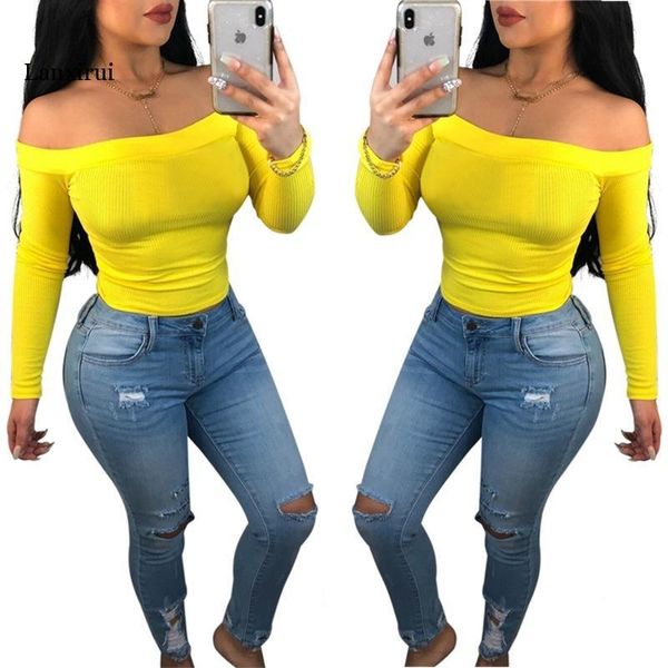 women's t-shirt tee shirt coton femme slash neck knitted t-shirts full sleeve fashion sweater women vestidos tees, White
women's t-shirt tee shirt coton femme slash neck knitted t-shirts full sleeve fashion sweater women vestidos tees, White