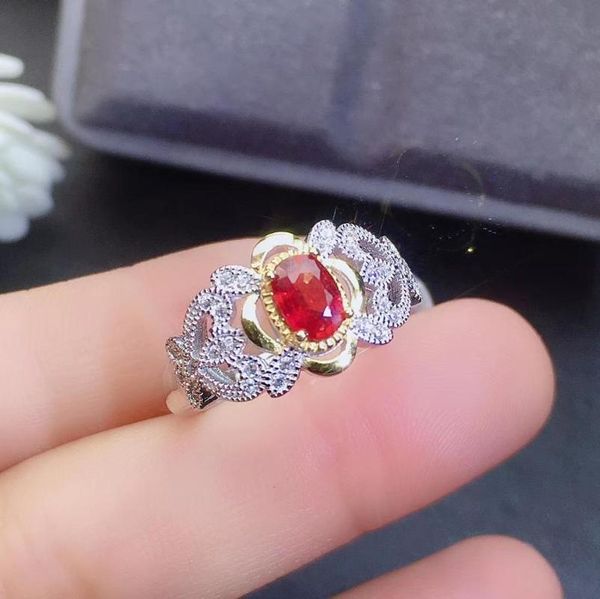 cluster rings charming natural ruby ring woman 925 sterling silver oval gem red color girl birthday gift year, Golden;silver
cluster rings charming natural ruby ring woman 925 sterling silver oval gem red color girl birthday gift year, Golden;silver