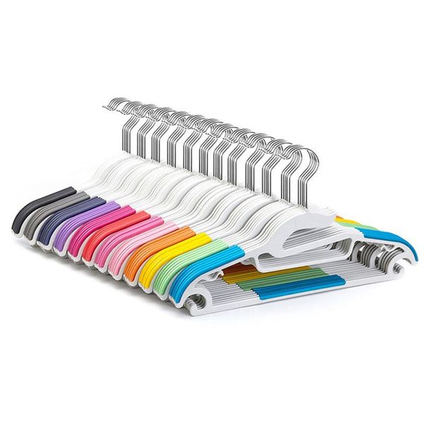 hangers & racks 10 pcs/lot 41.5cm non-slip plastic clothes multifunctional magic clothing hanger seamless laundry drying rack
hangers & racks 10 pcs/lot 41.5cm non-slip plastic clothes multifunctional magic clothing hanger seamless laundry drying rack
