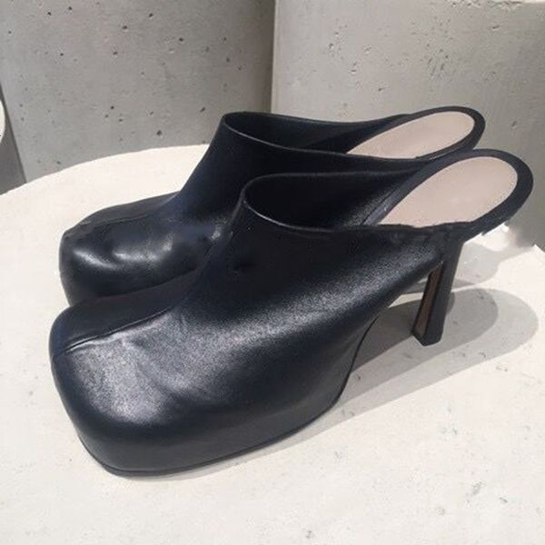 sandals women's shoes generous toe retro muller stilettos high-heel platform slippers outdoor women summer bhwi, Black
sandals women's shoes generous toe retro muller stilettos high-heel platform slippers outdoor women summer bhwi, Black