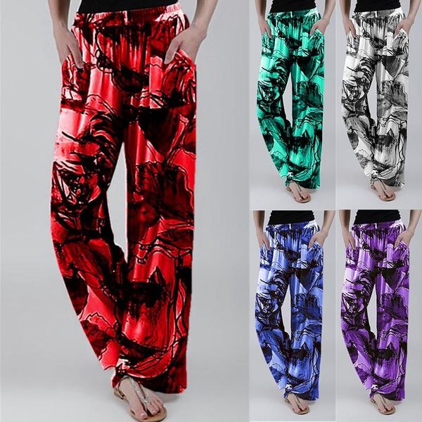 spring and autumn trousers loose flower tie dye printing casual women's plus size pants & capris, Black;white
spring and autumn trousers loose flower tie dye printing casual women's plus size pants & capris, Black;white