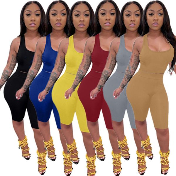 women tracksuits solid color sweat suits casual two piece sets summer clothing sports outfits sleeveless tank mini shorts slim jogger suit 4, Gray
women tracksuits solid color sweat suits casual two piece sets summer clothing sports outfits sleeveless tank mini shorts slim jogger suit 4, Gray