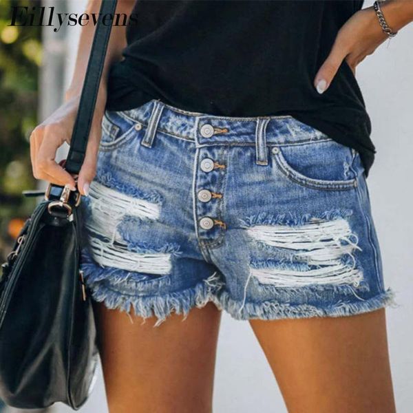 arrival denim shorts casual summer women high waist ripped trendy plus size short jeans women's, Blue
arrival denim shorts casual summer women high waist ripped trendy plus size short jeans women's, Blue