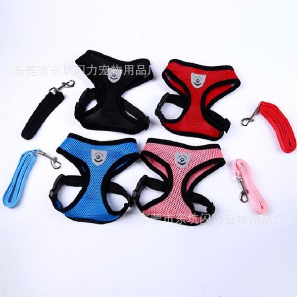 dog collars & leashes vest mesh breathable summer pet products traction rope adjustable chest strap
dog collars & leashes vest mesh breathable summer pet products traction rope adjustable chest strap