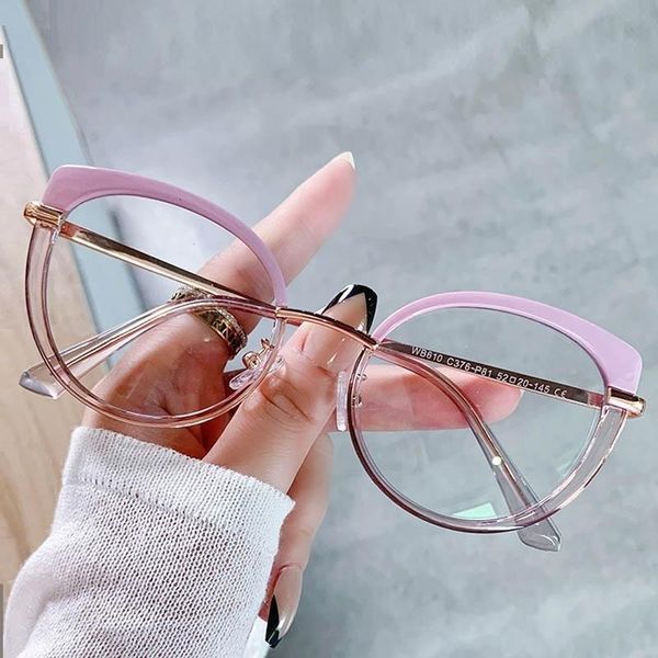 fashion sunglasses frames women glasses frame luxury metal cat eye clear lens for female anti blue light blocking filter computer, Black
fashion sunglasses frames women glasses frame luxury metal cat eye clear lens for female anti blue light blocking filter computer, Black