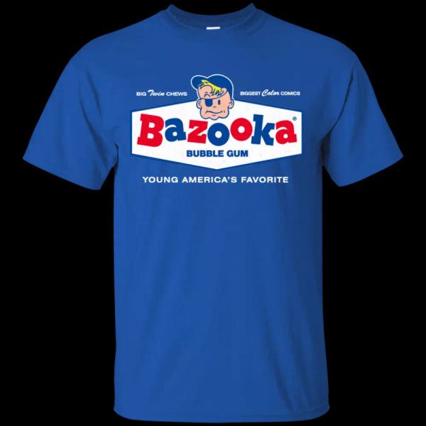 bazooka, chewing, bubble, gum, joe, retro, candy, t-shirt, s, White;black 
bazooka, chewing, bubble, gum, joe, retro, candy, t-shirt, s, White;black