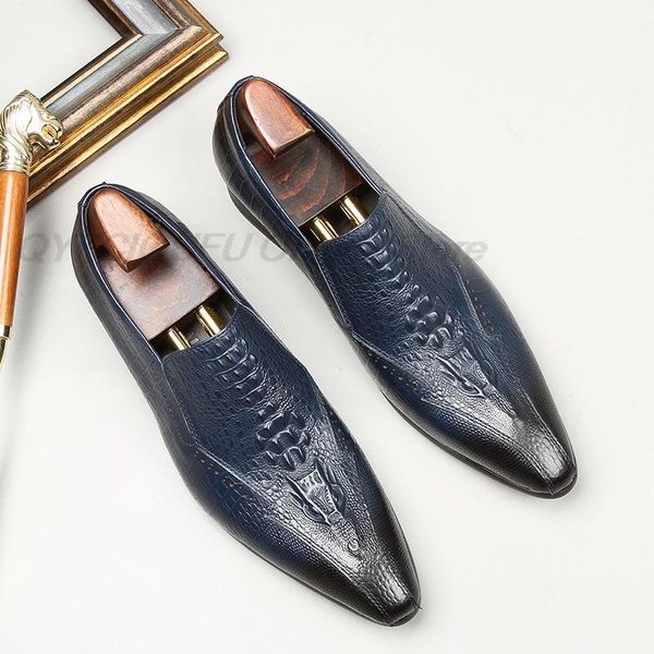 dress shoes black blue genuine leather men business party wedding suit brand brogue point toe oxford for bzry
dress shoes black blue genuine leather men business party wedding suit brand brogue point toe oxford for bzry
