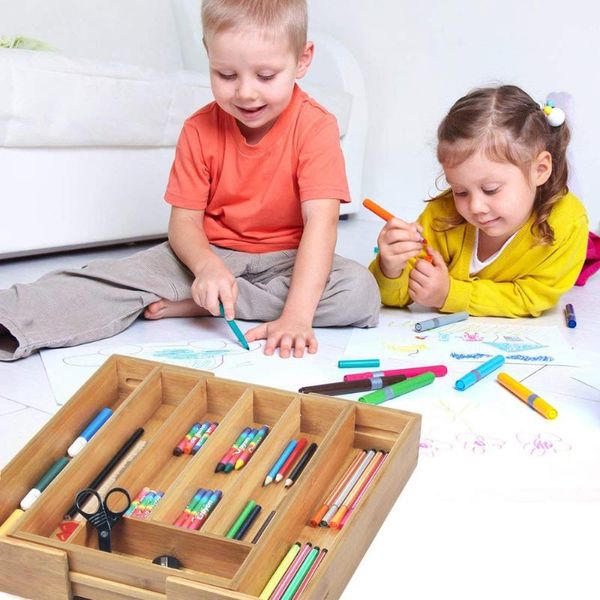 #s 1pc 1.8 inch deep expandable bamboo wood cutlery tray drawer utensil organizer gezhu wooden kitchen tableware storage box bottles & jars
#s 1pc 1.8 inch deep expandable bamboo wood cutlery tray drawer utensil organizer gezhu wooden kitchen tableware storage box bottles & jars