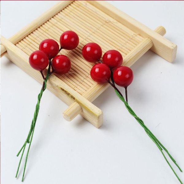decorative flowers & wreaths artificial berries foam ball iron wire red holly coffee stem wreath making supplie birthday party decoration 20
decorative flowers & wreaths artificial berries foam ball iron wire red holly coffee stem wreath making supplie birthday party decoration 20
