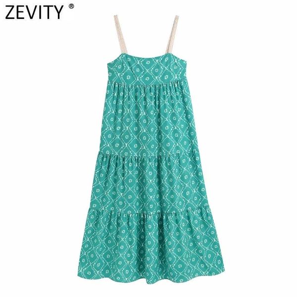 casual dresses zevity 2021 women fashion digital floral print lace sling midi dress chic female pleats patchwork summer leisure vestidos, Black;gray
casual dresses zevity 2021 women fashion digital floral print lace sling midi dress chic female pleats patchwork summer leisure vestidos, Black;gray