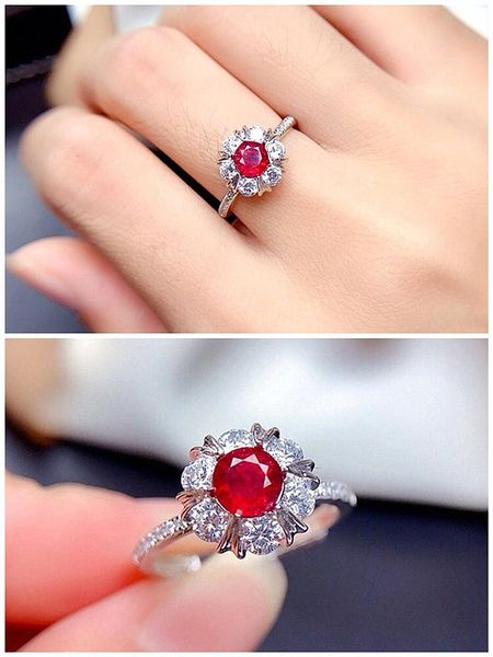 cluster rings fashion flower red crystal ruby gemstones diamonds for women white gold silver color bague jewelry chic accessories gifts, Golden;silver
cluster rings fashion flower red crystal ruby gemstones diamonds for women white gold silver color bague jewelry chic accessories gifts, Golden;silver