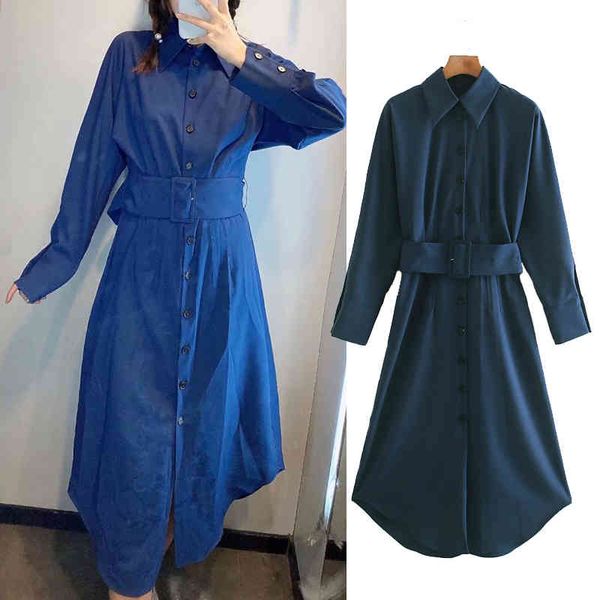 casual dresses women vintage folds s long sleeve lapel solid elegant autumn fashion 3r8x, Black;gray
casual dresses women vintage folds s long sleeve lapel solid elegant autumn fashion 3r8x, Black;gray