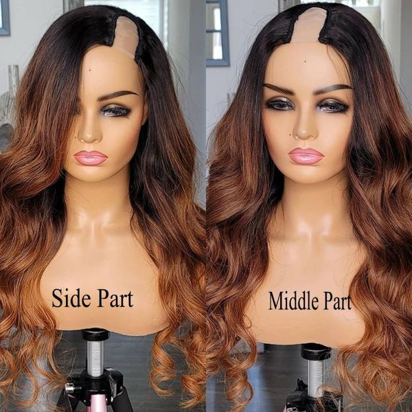 lace wigs ombre auburn body wave middle/side open 1x4 u part human hair for black women 180density machine made remy, Black;brown
lace wigs ombre auburn body wave middle/side open 1x4 u part human hair for black women 180density machine made remy, Black;brown