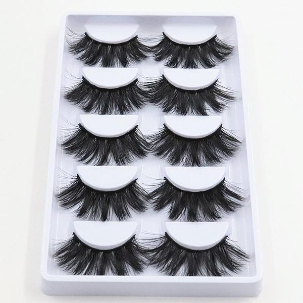 3d lashes 5 pairs 20mm artificial mink eyelashes, dramatic curly hair false eyelash extension cosmetics1
3d lashes 5 pairs 20mm artificial mink eyelashes, dramatic curly hair false eyelash extension cosmetics1