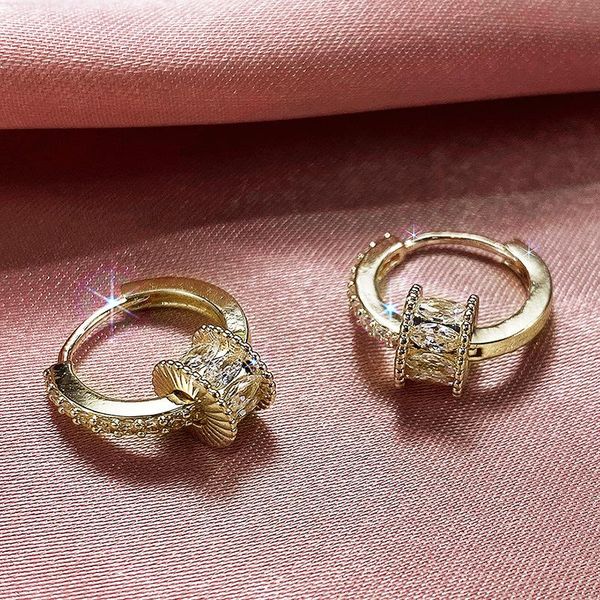 hoop & huggie yh-zl fashion gold color earrings with rotatable beads design women's circle party brilliant cz trend jewelry, Golden;silver
hoop & huggie yh-zl fashion gold color earrings with rotatable beads design women's circle party brilliant cz trend jewelry, Golden;silver