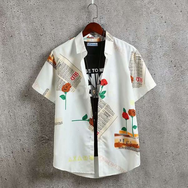 men's casual shirts shirtsummer ulzzang loose thin beach flower shirt men's chic youth short sleeve fashion xa2d, White;black
men's casual shirts shirtsummer ulzzang loose thin beach flower shirt men's chic youth short sleeve fashion xa2d, White;black