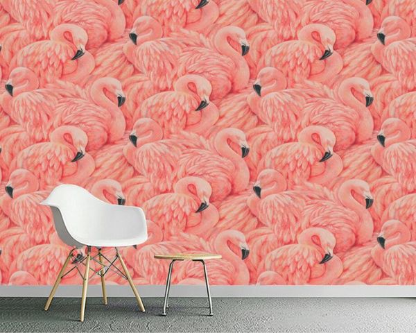 wallpapers cjsir custom wallpaper muras hand painted flamingo florist european mural background walls decoration 3d decor
wallpapers cjsir custom wallpaper muras hand painted flamingo florist european mural background walls decoration 3d decor
