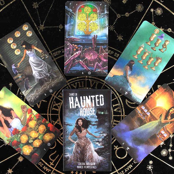 original hay house dixit tarot of the haunted house cards deck five languages for beginners divination 78 card full color card game board to
original hay house dixit tarot of the haunted house cards deck five languages for beginners divination 78 card full color card game board to