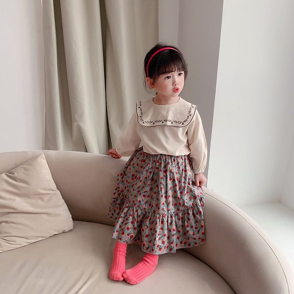 2021 spring new baby girls blouse children kids long sleeve shirt girl large lapel shirt fashion spring girls, White;black
2021 spring new baby girls blouse children kids long sleeve shirt girl large lapel shirt fashion spring girls, White;black