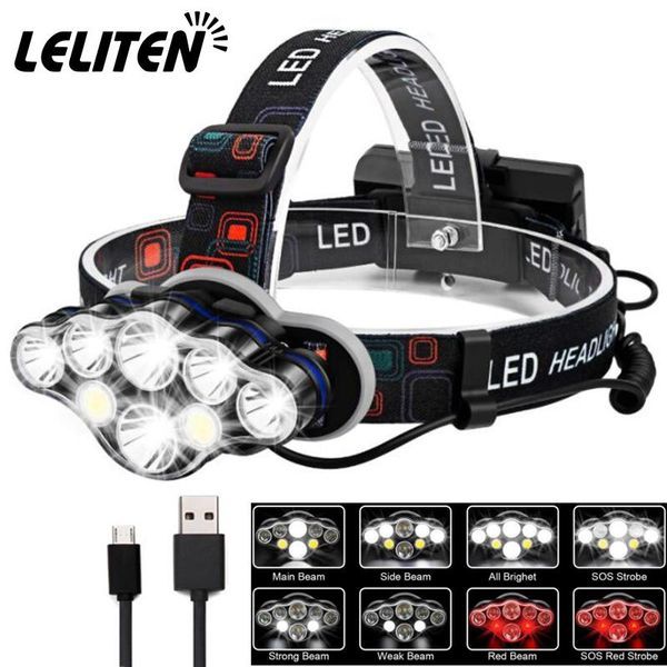 headlamps 2 style usb rechargeable cob 8led white / red light fishing headlamp outdoor camping hunting headlight flashlihjt
headlamps 2 style usb rechargeable cob 8led white / red light fishing headlamp outdoor camping hunting headlight flashlihjt