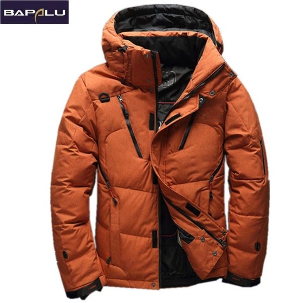 duck feather men's et, warm coat brand, winter clothing, 2021, 90%, Black