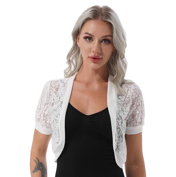 women's jackets floral lace vintage crop cardigan coat elegant women short sleeve evening party dress cape wraps slim open stitch blous, Black;brown
women's jackets floral lace vintage crop cardigan coat elegant women short sleeve evening party dress cape wraps slim open stitch blous, Black;brown