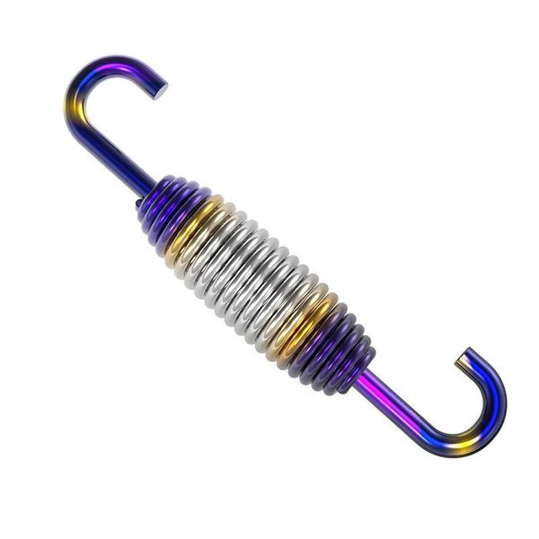 2pcs universal motorcycle exhaust modified reinforcement spring stainless steel bluing gold springs hooks accessories pipe
2pcs universal motorcycle exhaust modified reinforcement spring stainless steel bluing gold springs hooks accessories pipe