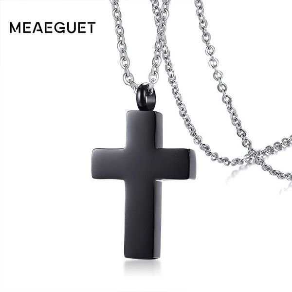 pendant necklaces stainless steel cross canister memorial keepsake jewelry ash necklace mens cremation urn, Silver
pendant necklaces stainless steel cross canister memorial keepsake jewelry ash necklace mens cremation urn, Silver